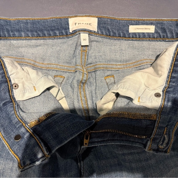 Frame L'Homme Skinny Men's Jeans Size 30 Fall Back to School - Picture 4 of 7